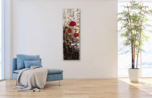 Load image into Gallery viewer, Calm poppies, Original acrylic painting on stretched canvas