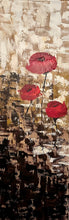 Load image into Gallery viewer, Calm poppies, Original acrylic painting on stretched canvas