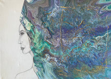 Load image into Gallery viewer, Determination, colourful original painting