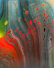 Load image into Gallery viewer, Small Acrylic pouring paintings