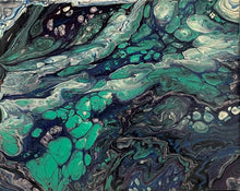 Load image into Gallery viewer, Small Acrylic pouring paintings