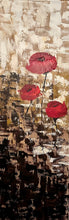Load image into Gallery viewer, Calm poppies, Original acrylic painting on stretched canvas
