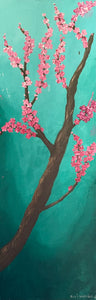 Cherry blossom, Original acrylic art